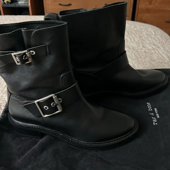 NWOT Rag & Bone moto boots - Picture 2 of 6
